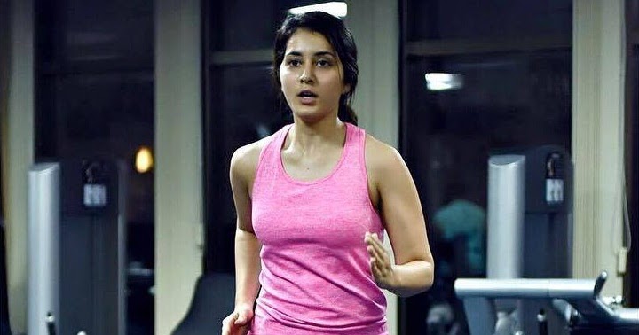 Indian Model Rashi Khanna Fitness Workout In Gym