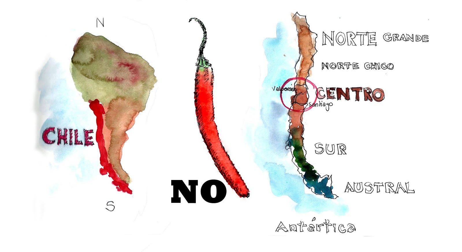 Chile not Chili Urban Sketchers