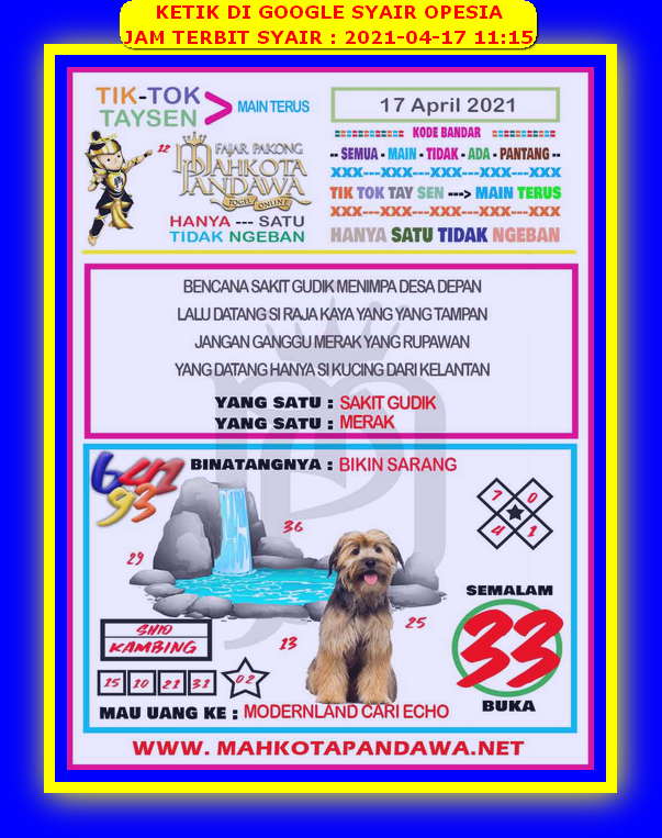 PREDIKSI HK MALAM INI