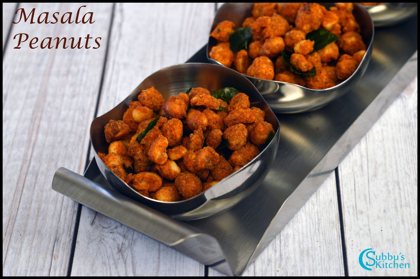 Masala Peanuts Subbus Kitchen