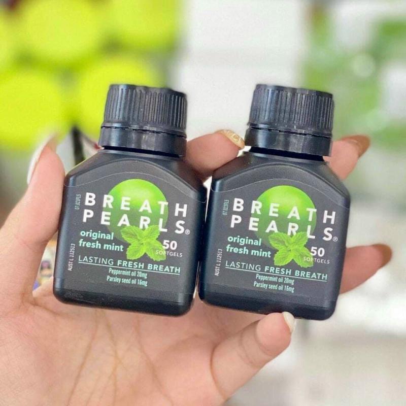 VIÊN UỐNG THƠM MIỆNG ÚC – BREATH PEARLS 50 viên