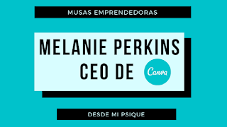 Melanie Perkins CEO de Canva.com