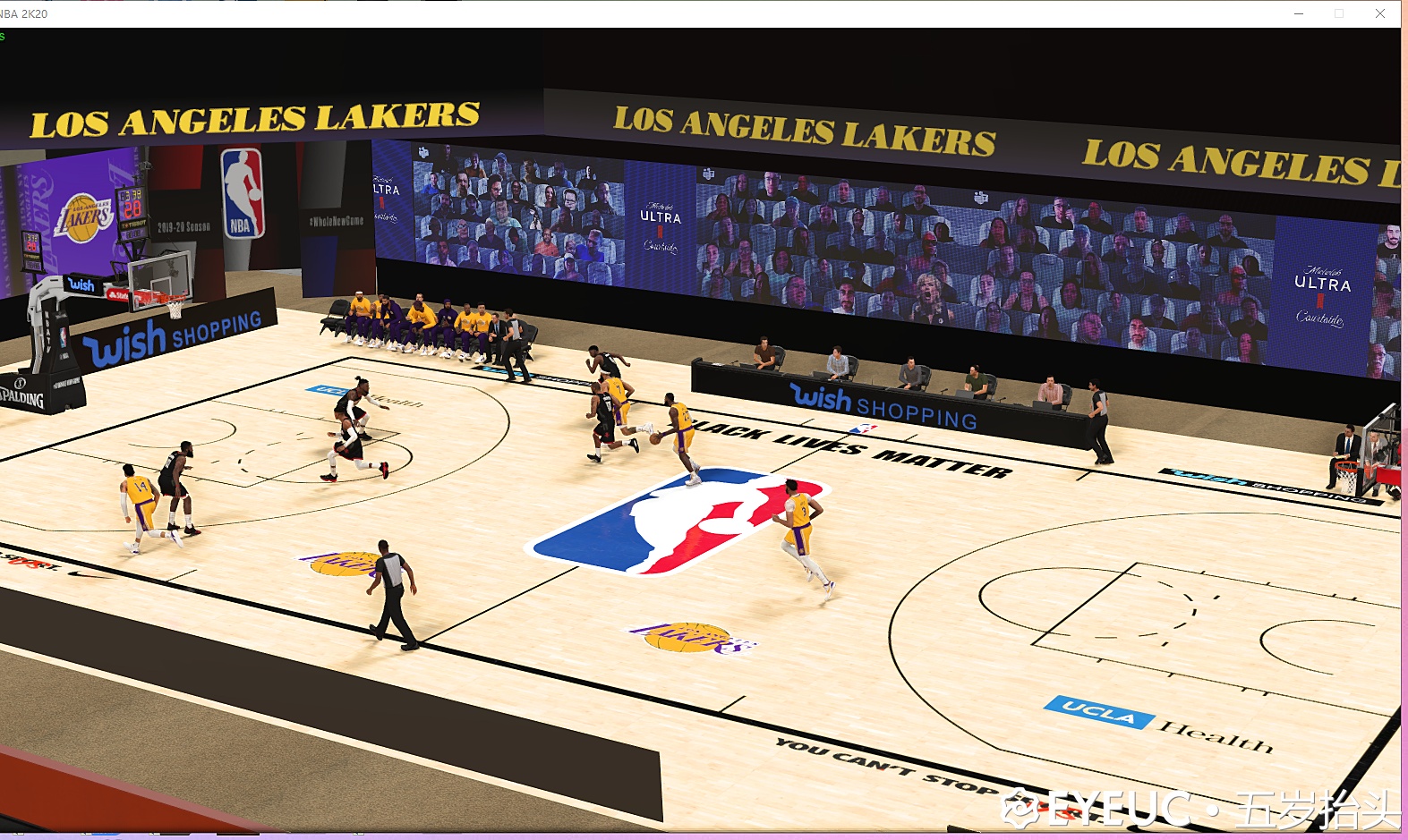 Bubble Court Team Logo Pack By Gil Kweba For 2k20 Nba 2k Updates Roster Update Cyberface Etc