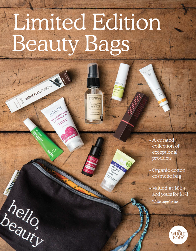 Mark Your Calendars The Whole Foods Market Beauty Bag is Back