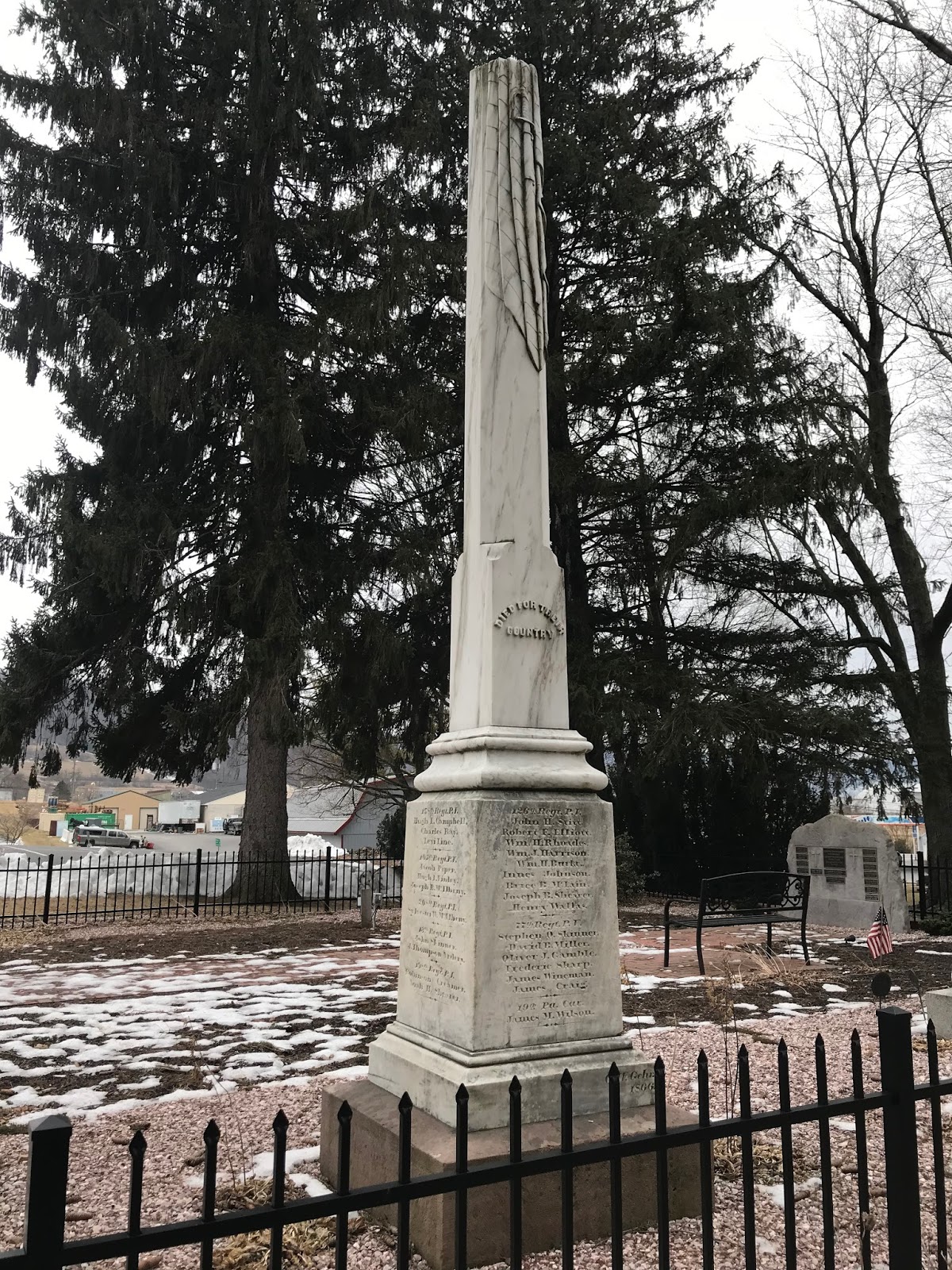 THEIR STORIES Spring Run Civil War Monument