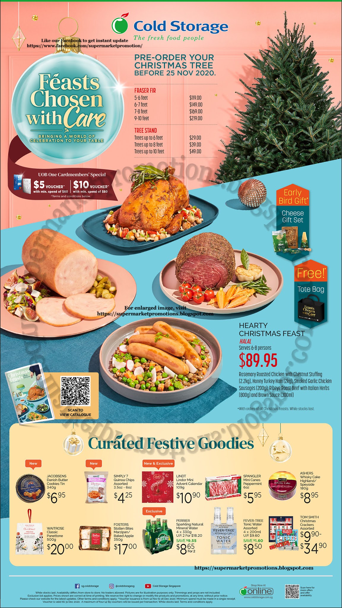 Cold Storage Christmas Deli PreOrder Promotion 12 November 2020