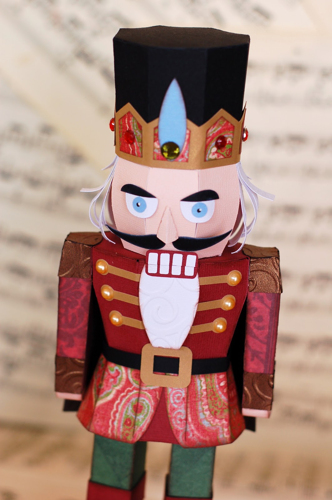 Paper Creations by Kristin 3D Nutcracker