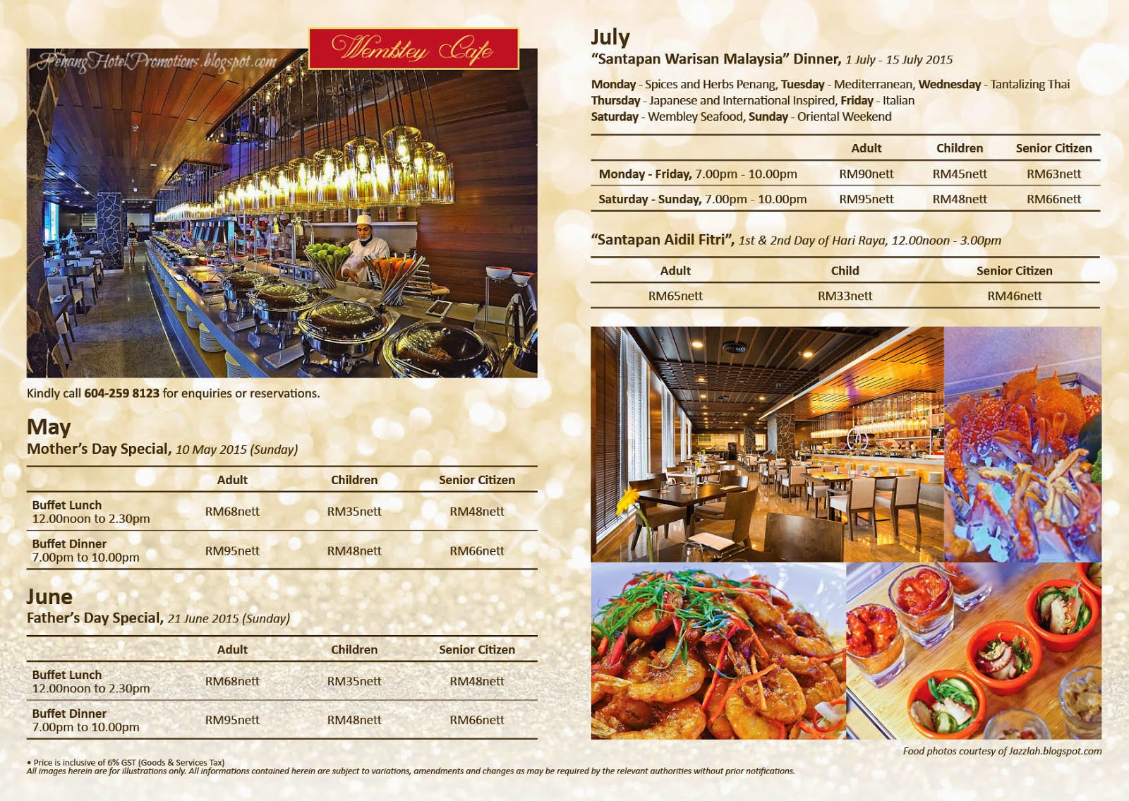 Flamingo Hotel Penang Buffet Flamingo Sunday Buffet Lunch, Penang