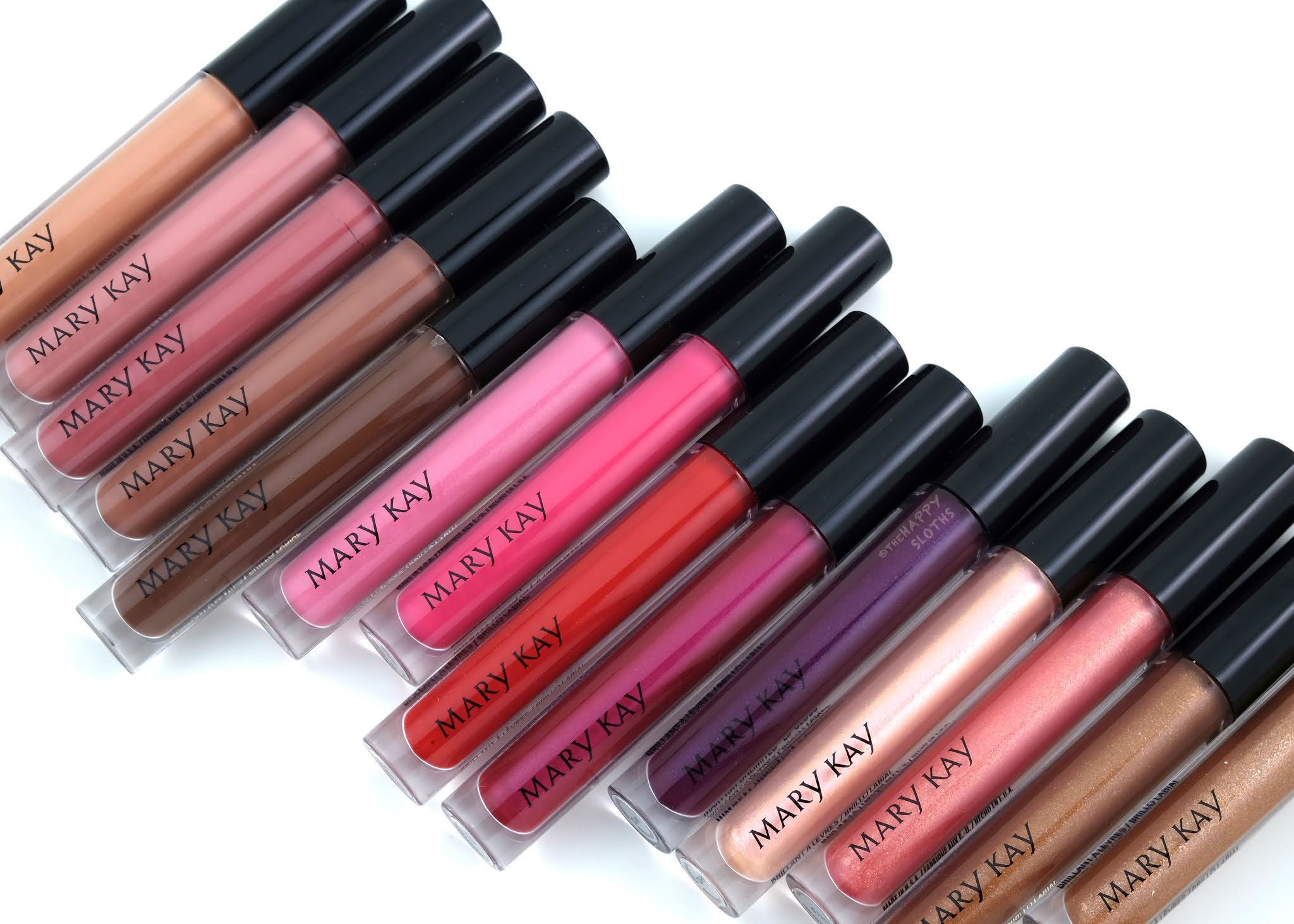 Mary Lip Gloss Color Chart