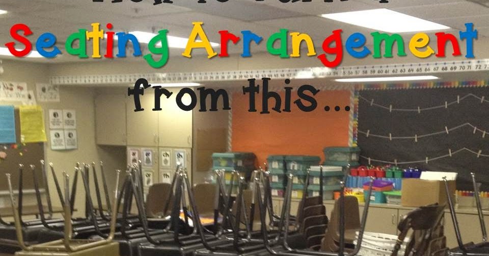 Seating Arrangements Classroom Confetti