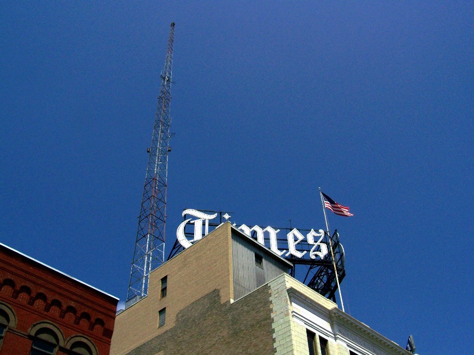 Frank's Place Scranton Times Tower