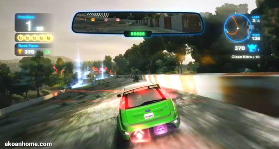 تحميل لعبة سباق السيارات بلور Blur للكمبيوتر برابط مباشرميديا فاير