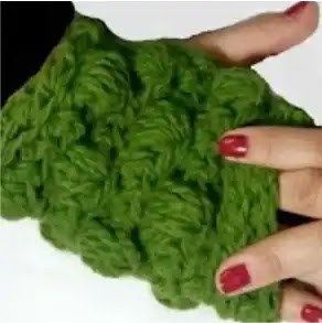 Mitones a Crochet