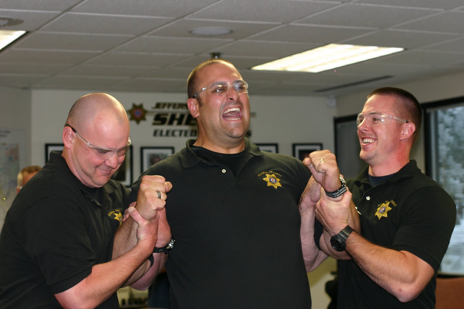 A day in the life of an academy recruit alan getting tased 