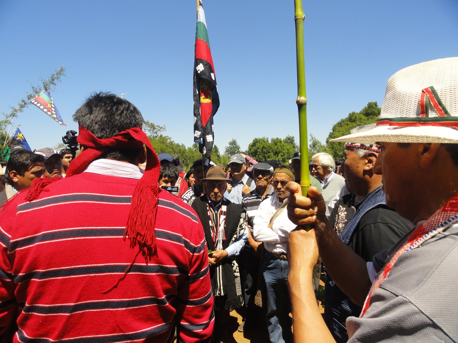 Lorenzo Loncón Mellado Cumbre Mapuche Cerro Ñielol - 2013