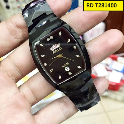 Đồng hồ đeo tay dây đá ceramic RD T281400