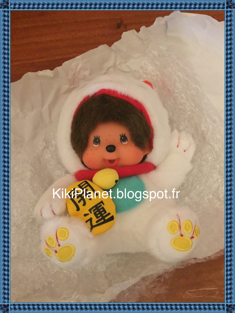 Kiki La Hotte du Père Noël n°14 Le Monchhichi Maneki Neko, le
