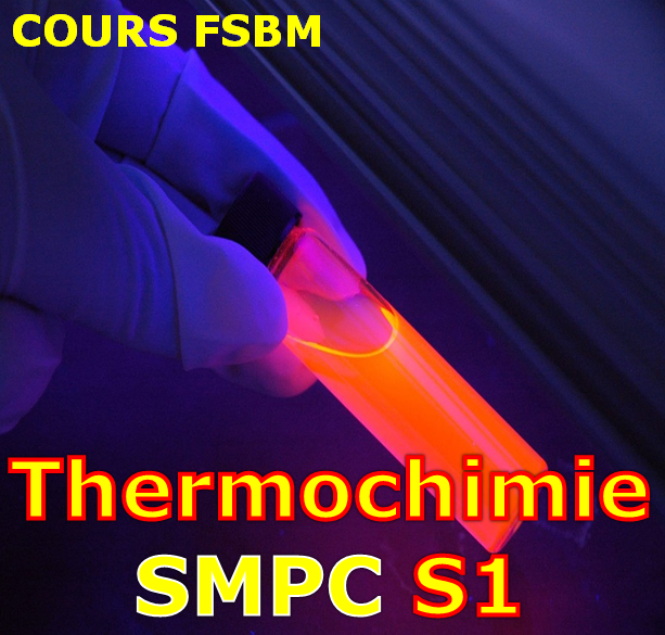 EXAMENS Thermochimie 1 SMPC S1 COURS FSBM