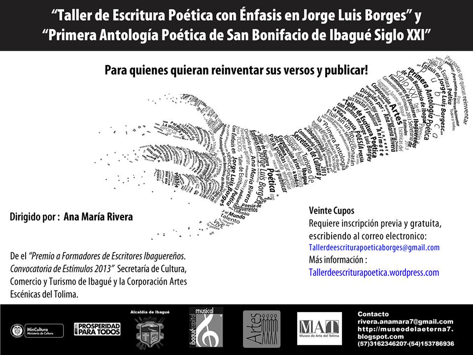 Convocatoria Taller de Escritua Poética con Énfasis en Borges