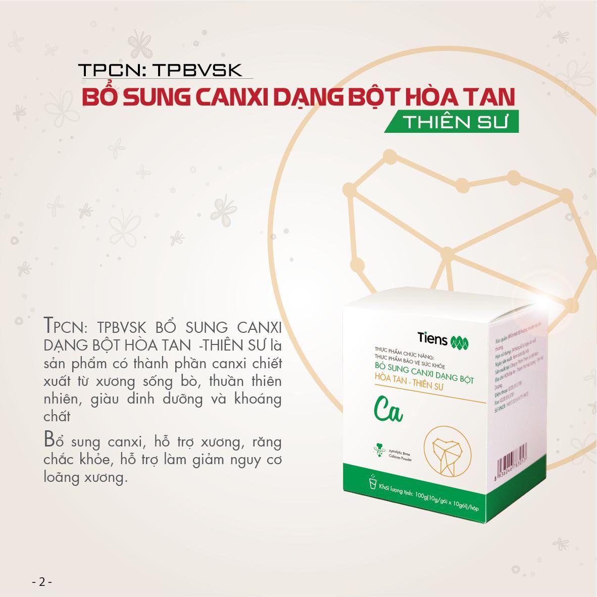 Canxi Thiên Sư: Tác dụng và lợi ích cho sức khỏe 2