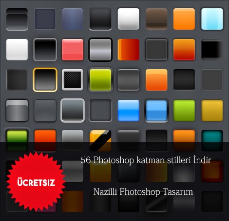 Photoshop katman stilleri ücretsiz indir