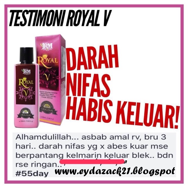 Royal V Berapa Lama Boleh Tahan 250ml Jamu Ratu Malaya Johor Facebook