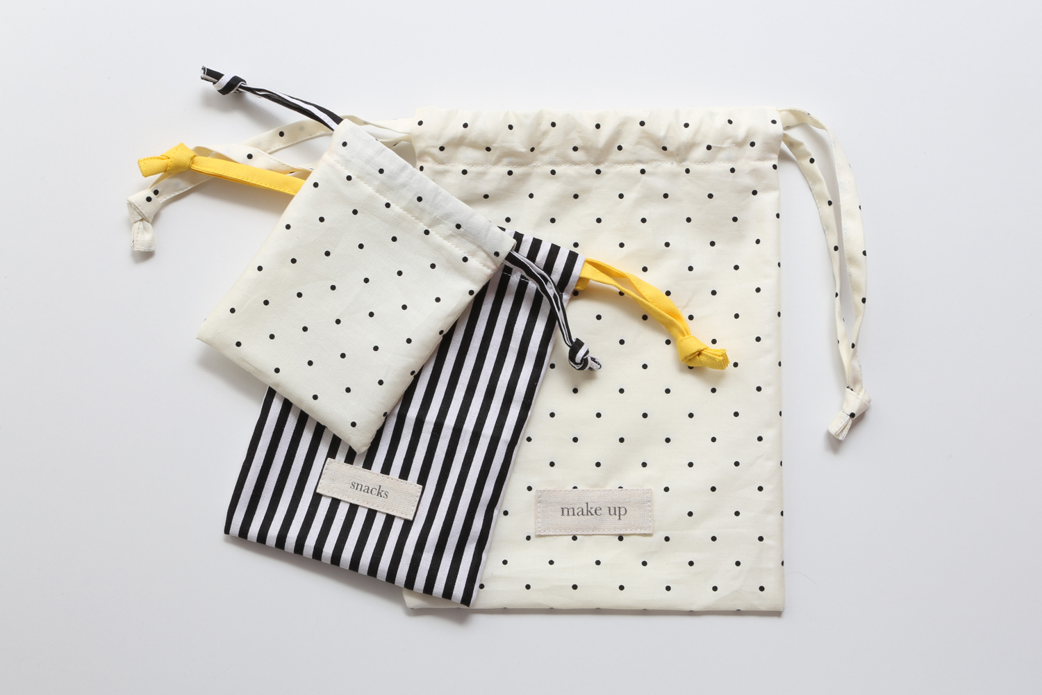 Beginner Bag SEWING PATTERN Digital File Drawstring Pouch 