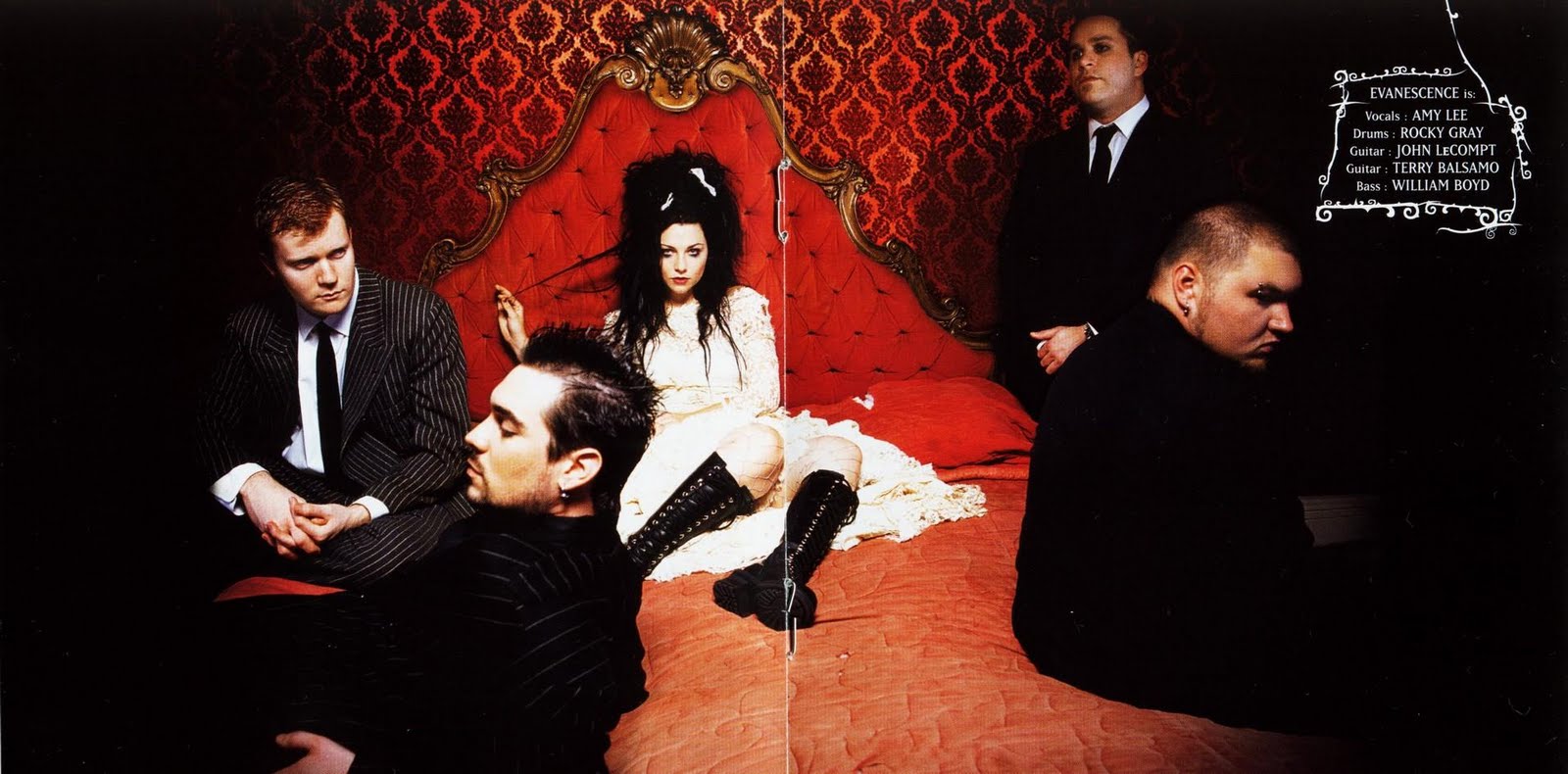 evanescence digital booklet