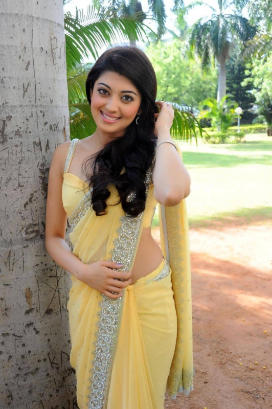 Pranitha Hot in Yellow Saree | Telugu songs free download
