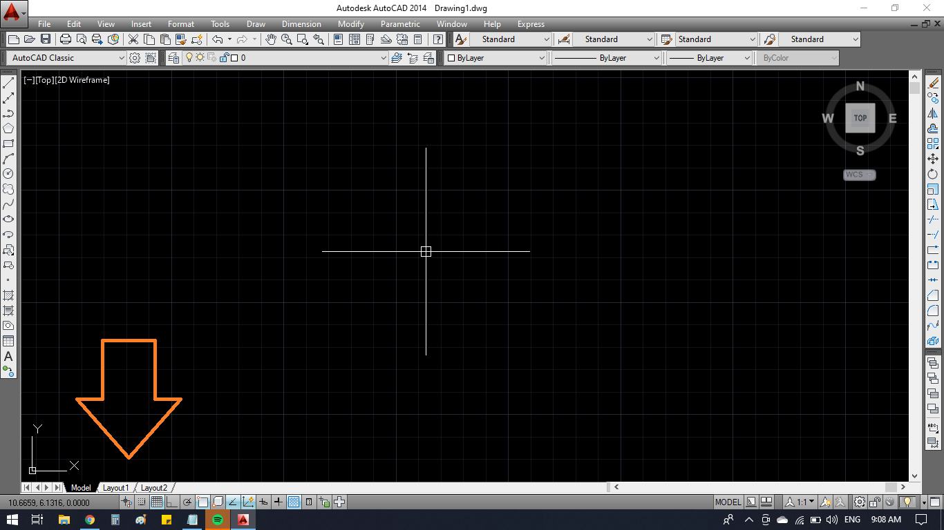 Cara menampilkan Command Bar yang Hilang di Autocad
