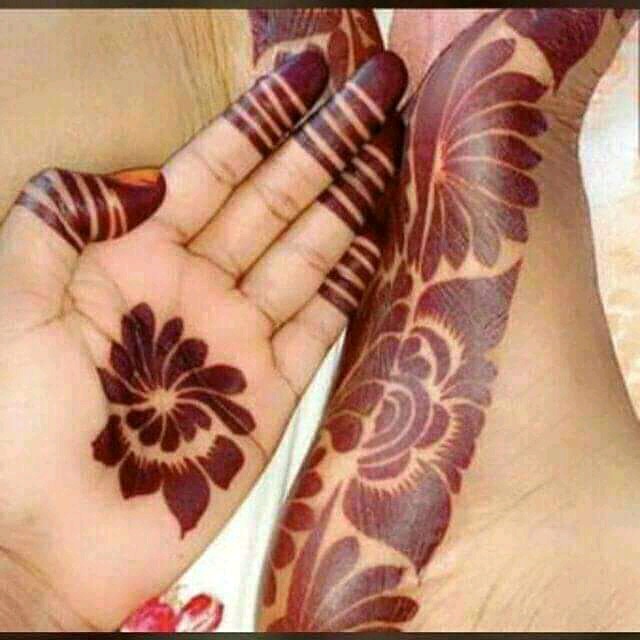 50 Beautiful Henna Designs and sellotape design cutting For the