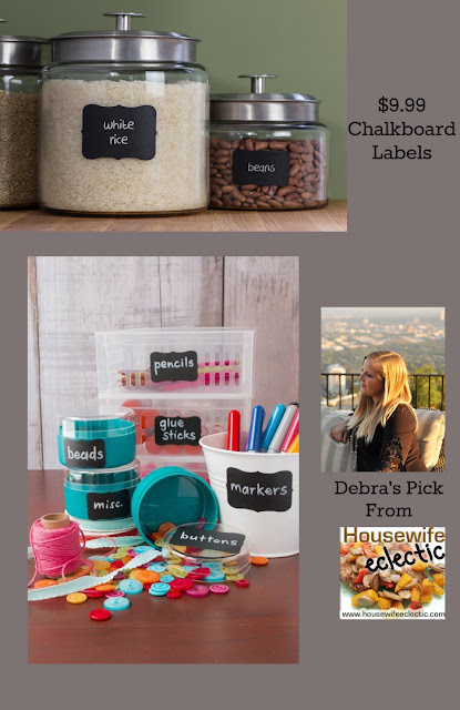 Labeled Kids Art Supplies Buckets - Housewife Eclectic