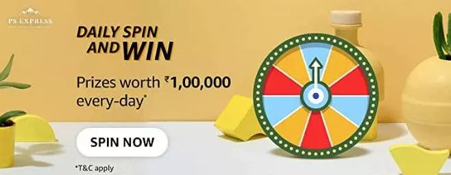 Amazon Daily Spin and Win