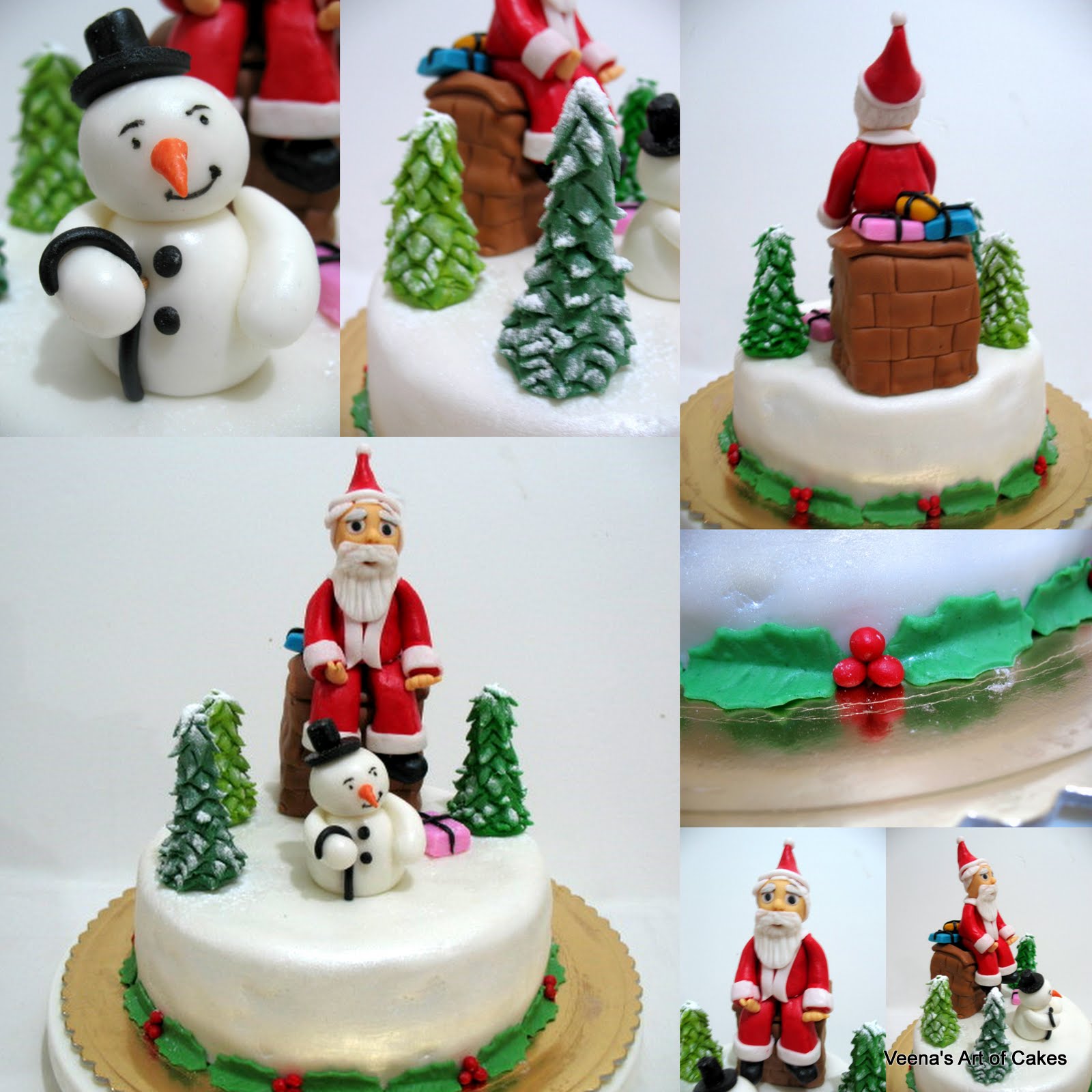 How to make a Christmas Cake - Veena Azmanov