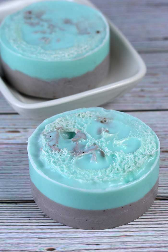 How to Make Loofah Soap at Home Mint Chocolate Everything Pretty
