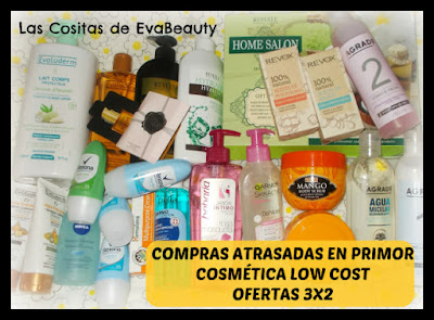 Compras atrasadas en Primor (3x2 Cosmética low cost)