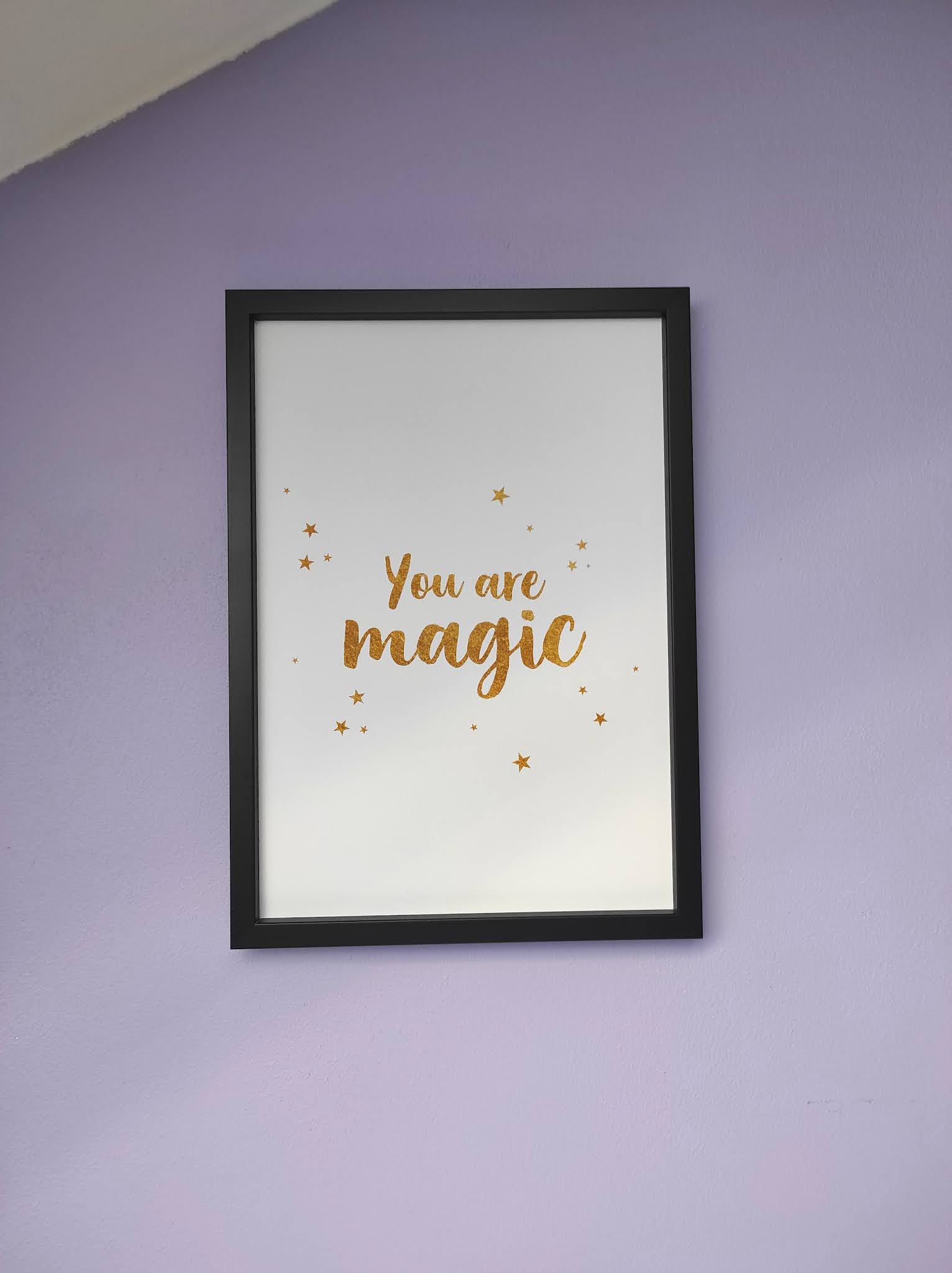 Poster Store - wprowadziłam odrobinę magii do mojej sypialni.