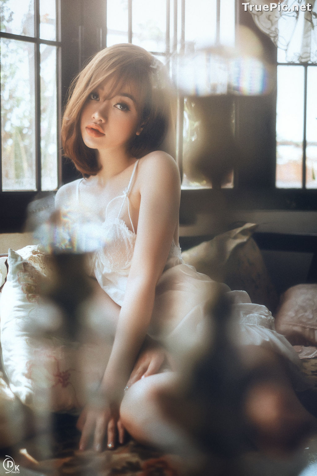 Image Vietnamese Hot Model - Sleepwear and Lingerie Under Dawnlight - TruePic.net - Picture-29