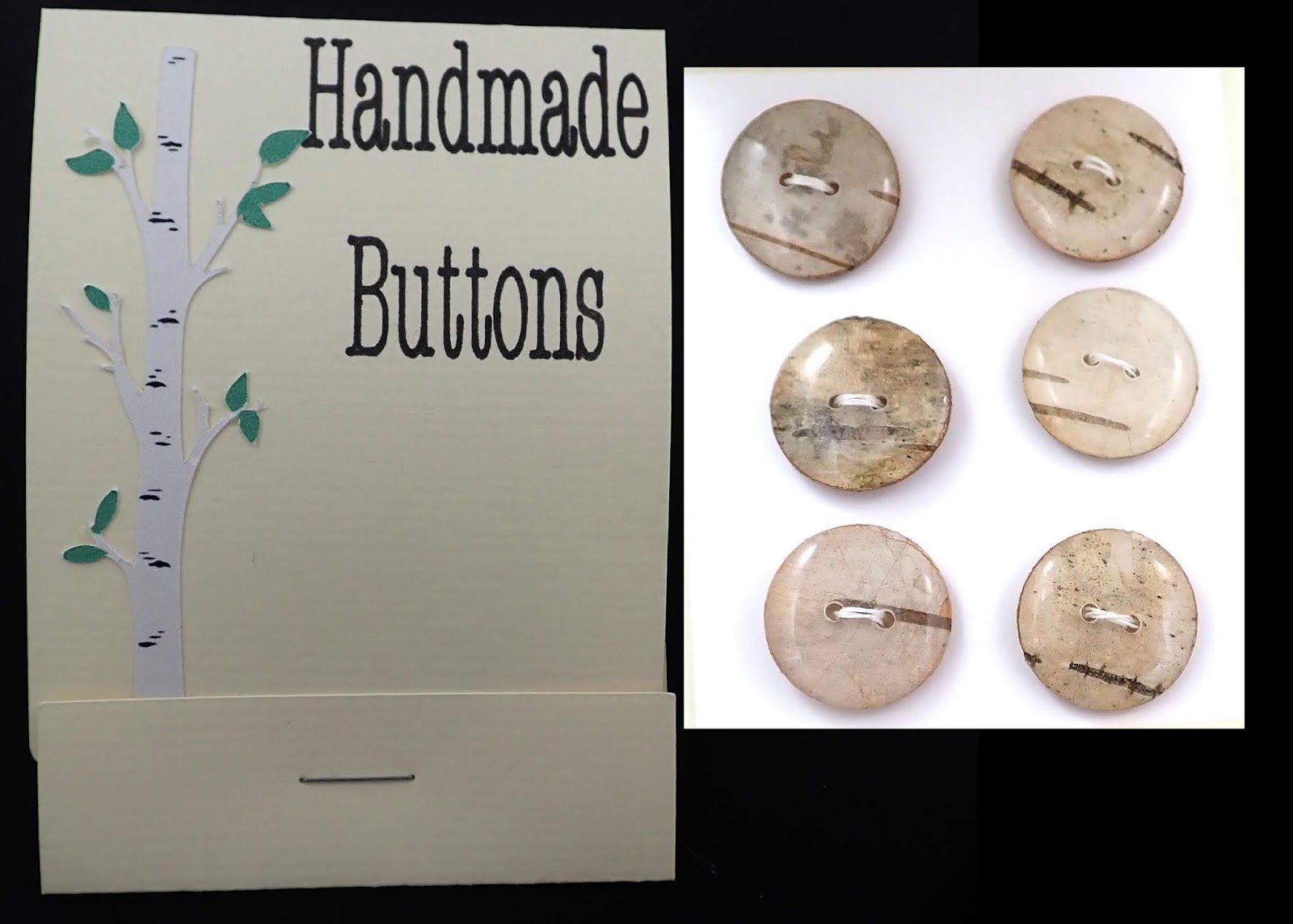 Buttons By Robin Handmade Buttons For Sewing, Knitting, Scrap booking