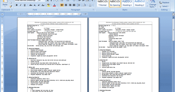 Contoh Rpph Kurikulum 2013 Tk Ra Kelas B Semester 1 Dan 2