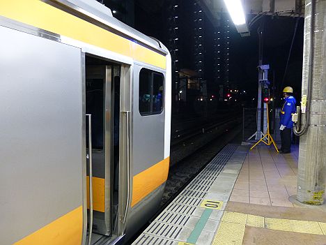 中央線　西国分寺行き　E233系(中央線国立駅工事に伴う運行)