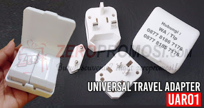 Universal Travel Adapter, Travel Adapter UAR01, TRAVEL ADAPTOR UAR01, Adaptor Promosi Universal Travel Adaptor UAR01