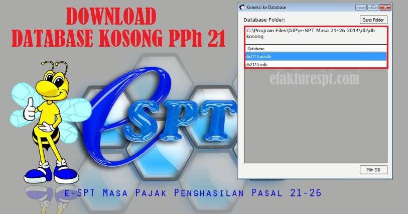 Download Database Kosong PPh 21 eFaktur dan eSPT