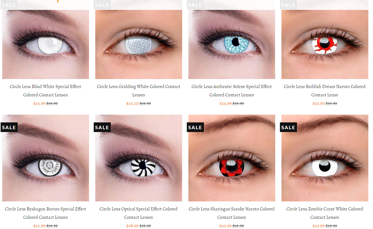 Where to buy Halloween contact lenses?