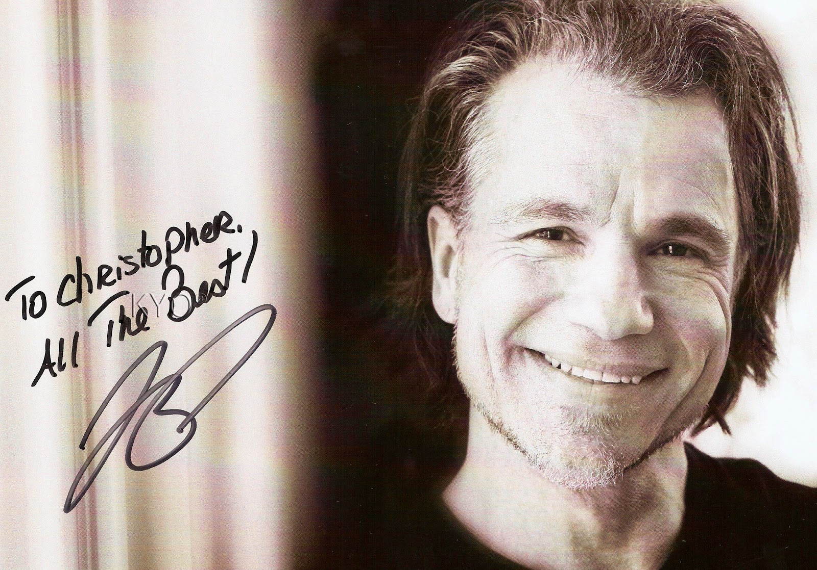 Chris Autographs Bruno Pelletier