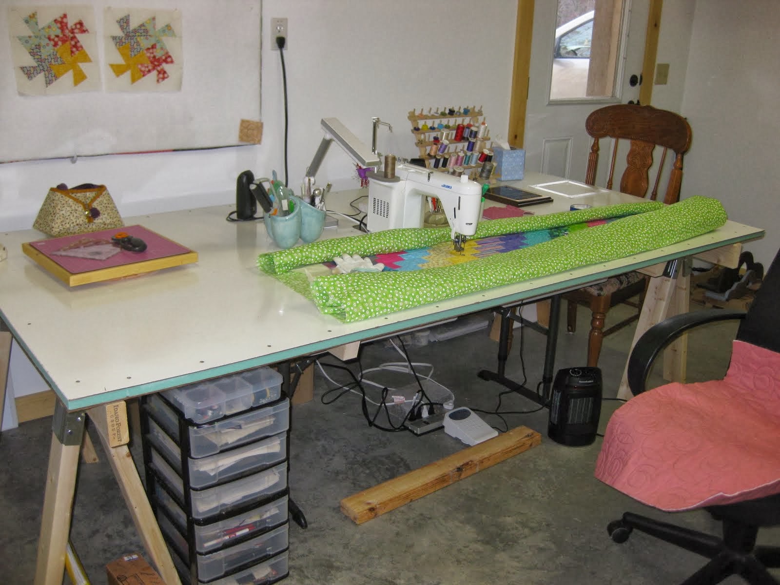 A Bit Of A Novice Quilter's Life Quilting Table Assembly For New Juki