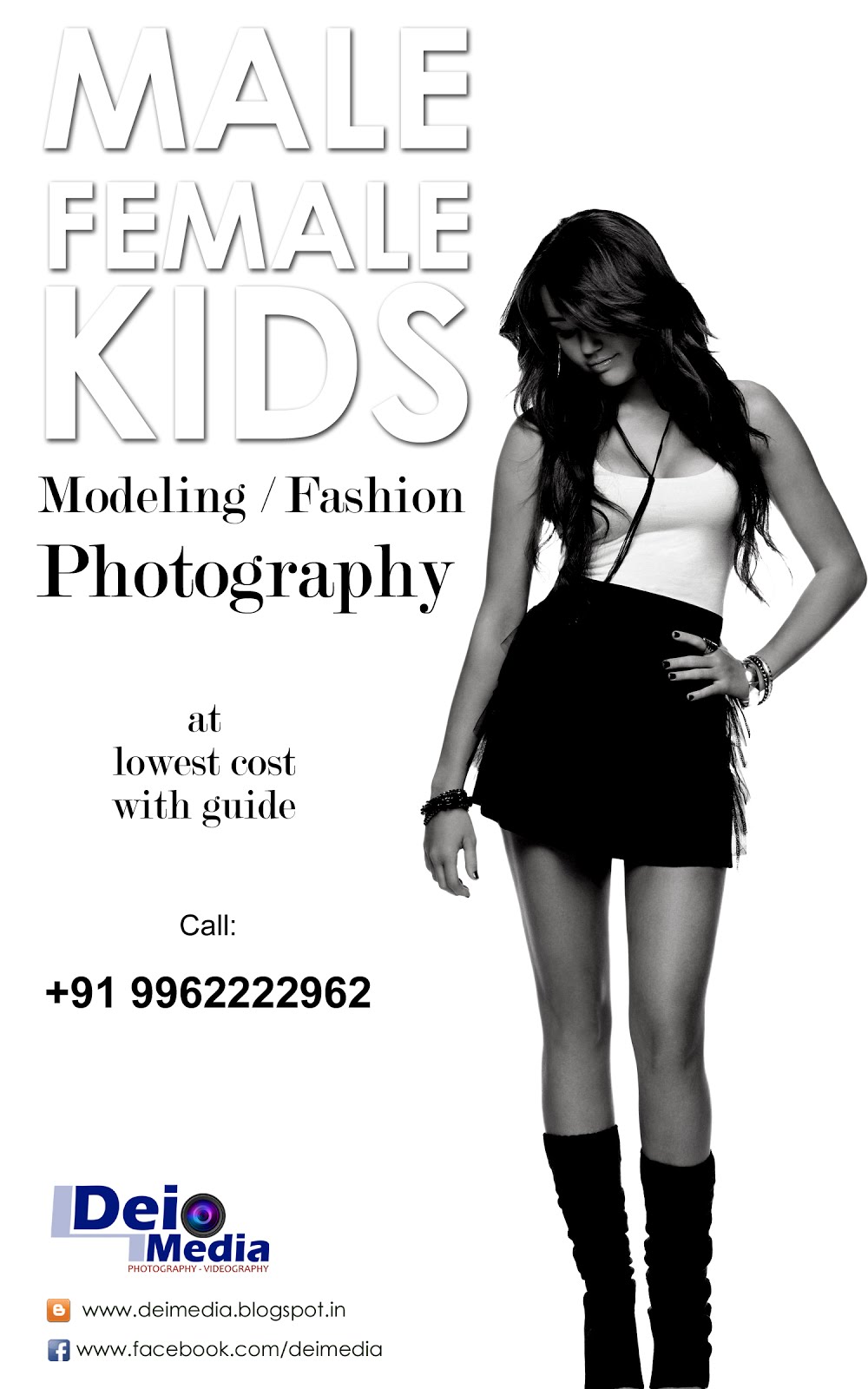 Commercial Photographer Modeling Photography