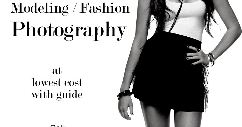 Commercial Photographer Modeling Photography