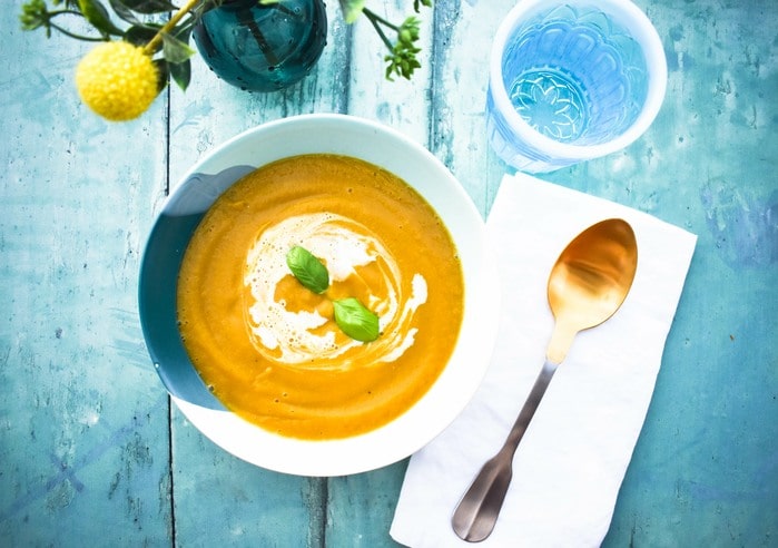 Easy Roasted Butternut Squash Soup