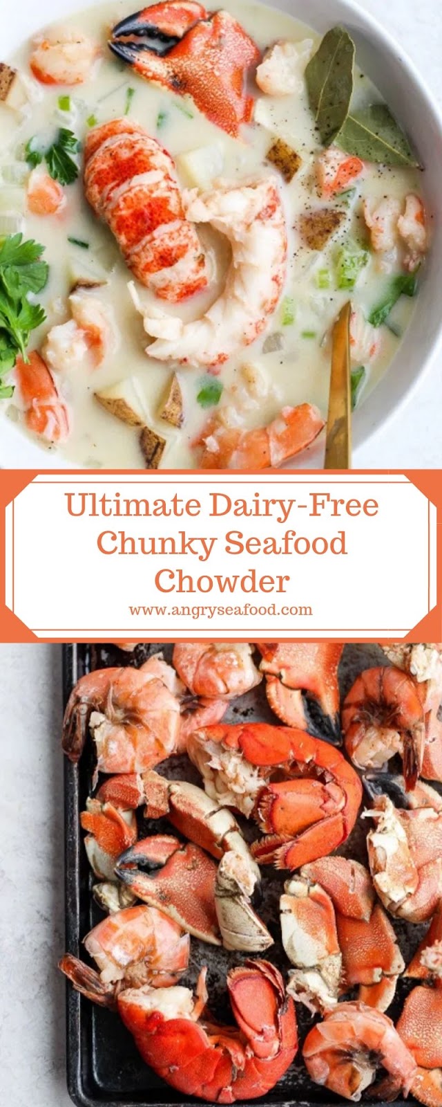 Ultimate Dairy-Free Chunky Seafood Chowder Ultimate Dairy-Free Chunky Seafood Chowder